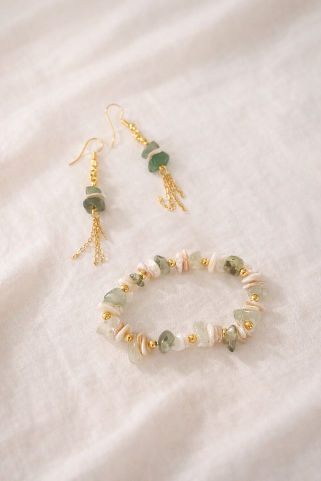 Pulsera & pendientes · Ritual de calma